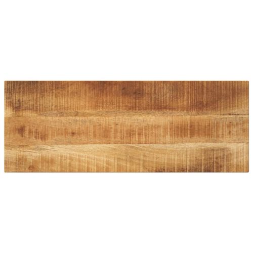 Плот за маса 70x20x3,8 см, правоъгълен, масивна дървесина, необработено манго