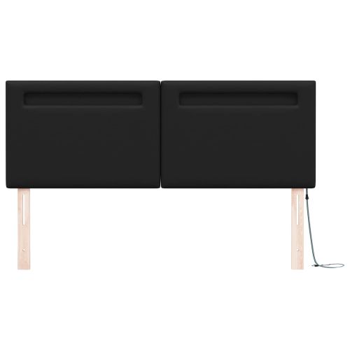 LED глава Черно 160 cm Изкуствена