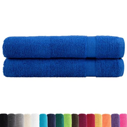 Премиум кърпи SOLUND 2 бр сини 100x200 см 600 gsm