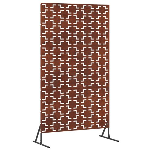 Екран за уединение 100 x 50 x 180 см Кортенова стомана