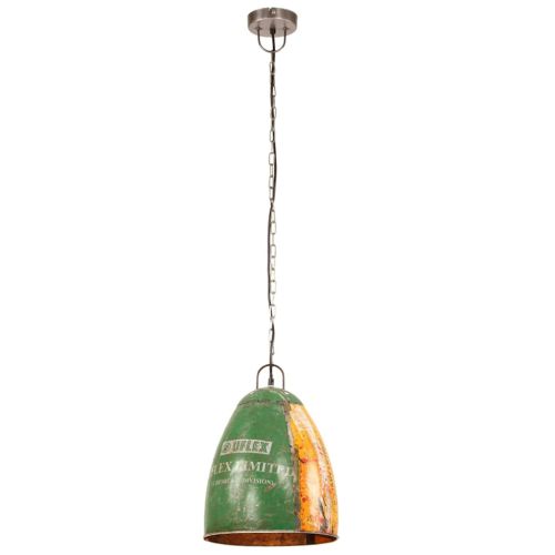 Индустриална пенделна лампа 25 W многоцветна кръгла 32 cm E27