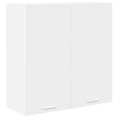 Висящ шкаф Бяло 80 x 31 x 80 см Инженерна дървесина