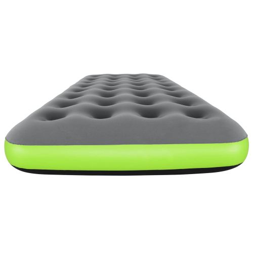 Bestway Въздушен матрак 1-местен 188 x 99 x 22 cm Сив и зелен