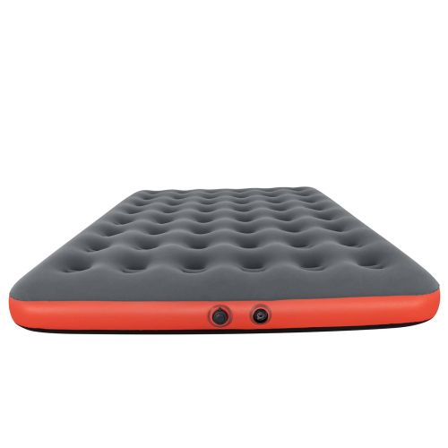Bestway Въздушен матрак 2-местен 203 x 152 x 22 cm Сив и червен