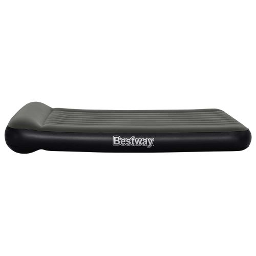 Bestway Въздушен матрак 2 души 203 x 152 x 22 cm Черно