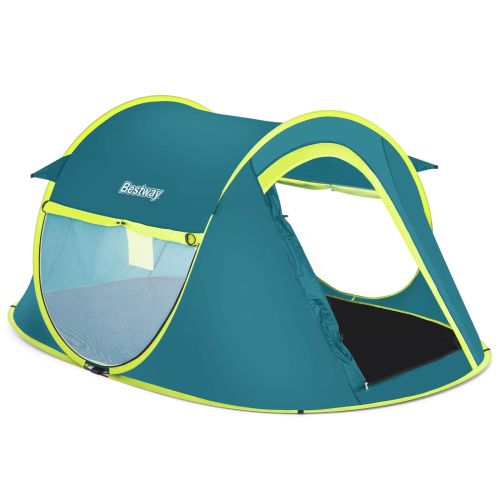Bestway Стилна палатка за лагер Зелено 2,35 x 1,45 x 1,00 м