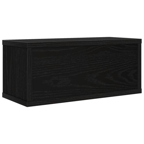 Рафтове за CDs Черен дъб 40 x 17 x 17 см Инженерна дървесина