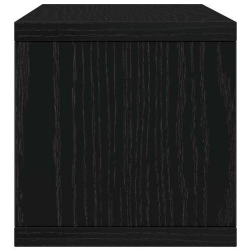 Рафтове за CDs Черен дъб 40 x 17 x 17 см Инженерна дървесина