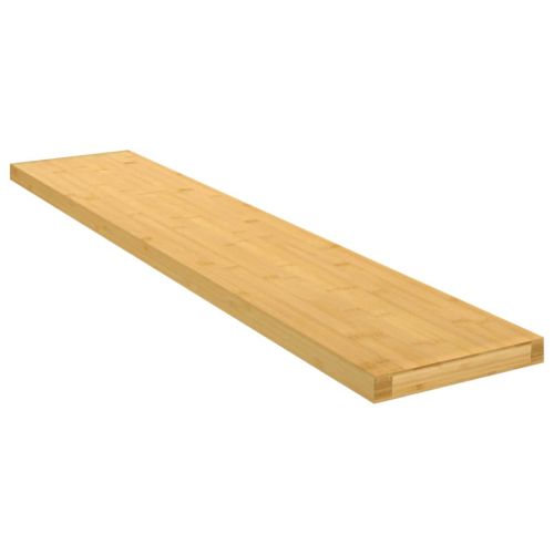 Стенен рафт 100x20x2,5 см бамбук