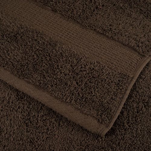 Премиум комплект хавлии от 6 части SOLUND кафяв 600 gsm