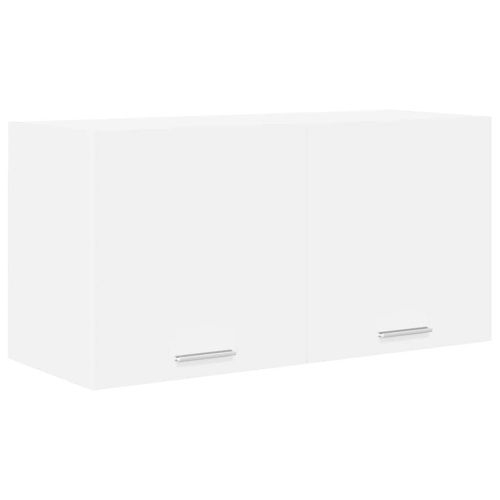 Висящ шкаф Бяло 80 x 31 x 40 см Инженерна дървесина