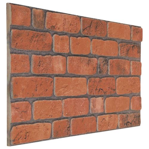 Стенни панели 10 бр. 100 x 50 cm Теракота EPS пяна