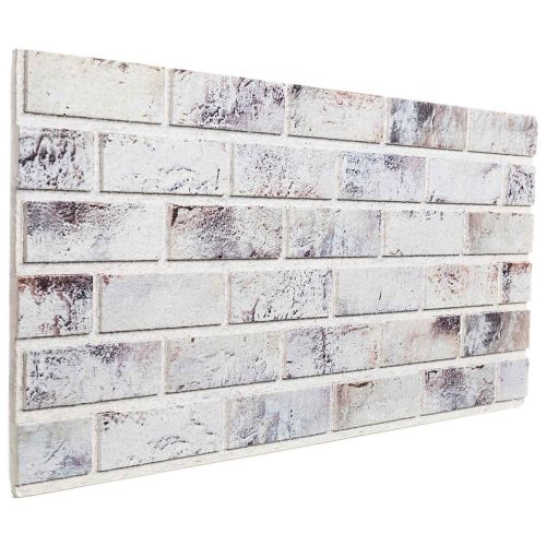 Стенни панели 10 бр. 100 x 50 cm Светлосив и черен EPS пяна