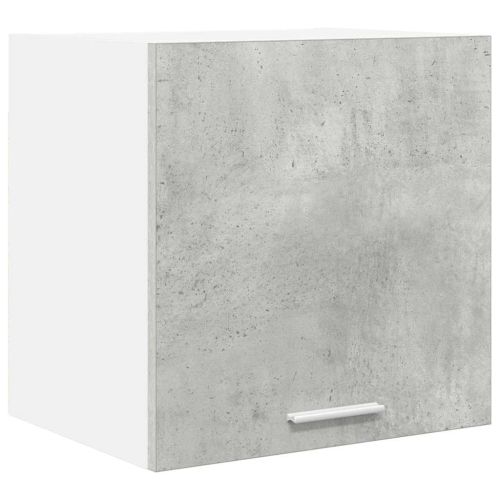 Висящ шкаф Бетон сив и бяло 40 x 31 x 40 см Инженерна дървесина