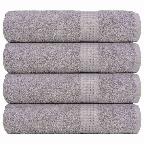Кърпи за баня FROGN 4 бр. Сиви 100x150 см 360 г/м²