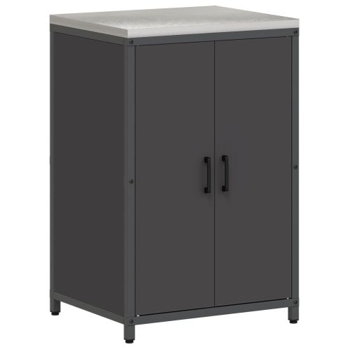 Кухненски шкаф за съхранение HATTEM Черно 60 x 50 x 92 см