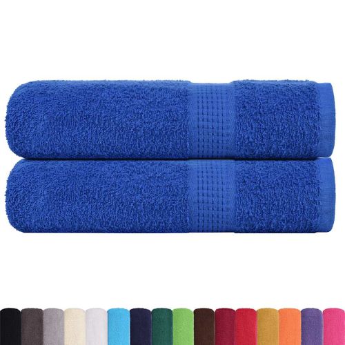 Кърпи за баня FROGN 2 бр. сини 100x150 см 360 г/м²