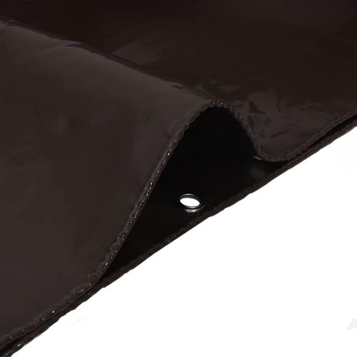 Найлон 650g / m² Кафяво 1,5 x 2,5 м Канва с PVC покритие