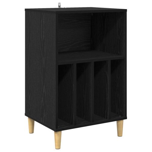 Стойка за грамофон Черен дъб 47 x 39,5 x 74,5 см