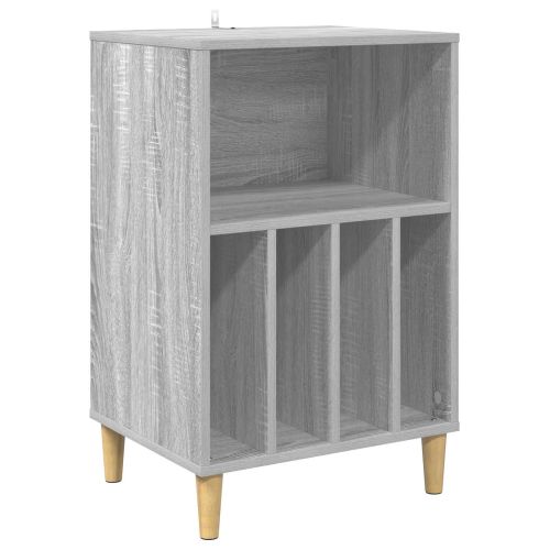 Стойка за грамофон Сив Сонома 47 x 39,5 x 74,5 см