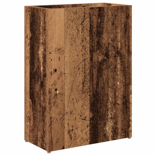 Стойка за чадър със съхранение Старо дърво 40 x 20 x 55,5 см