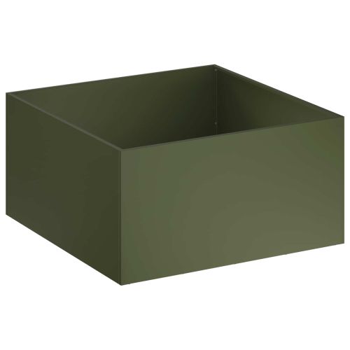 Градинска саксия Маслиненозелено 100 x 100 x 40 cm