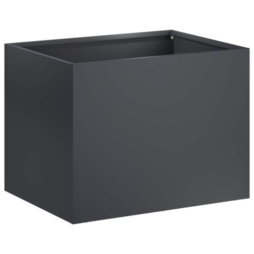 Градинска саксия 2 бр. Антрацит 40 x 30 x 30 см