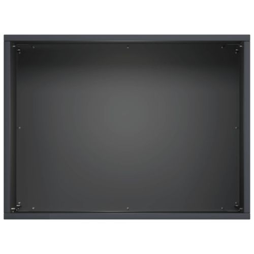 Градинска саксия 2 бр. Антрацит 40 x 30 x 30 см