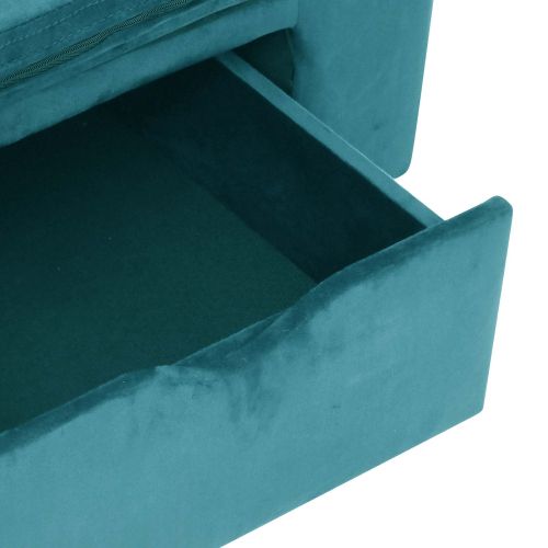 Диван за кучета със съхранение Тюркоаз 75 x 50 x 38см Плюш