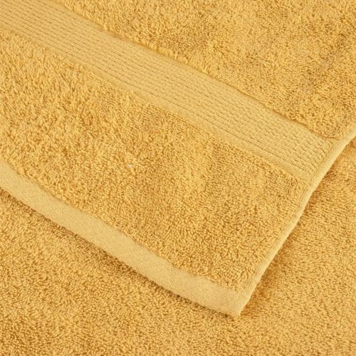 Премиум хавлиени кърпи SOLUND 4 бр злато 100x150 см 600 gsm