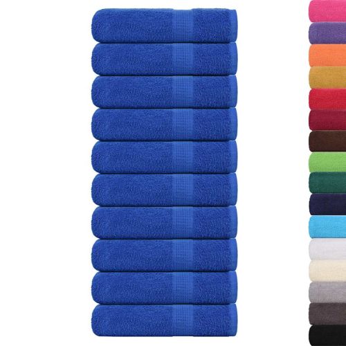 Кърпи за душ FROGN 10 бр. сини 70x140 см 360 г/м²