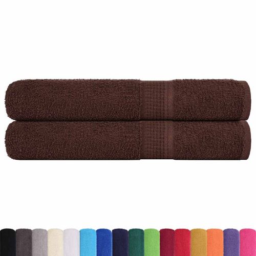 Кърпи FROGN 2 бр. Кафяви 100x200 см 360 г/м²