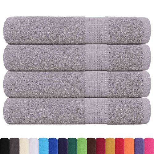 Кърпи FROGN 4 бр. Сиви 100x200 см 360 г/м²