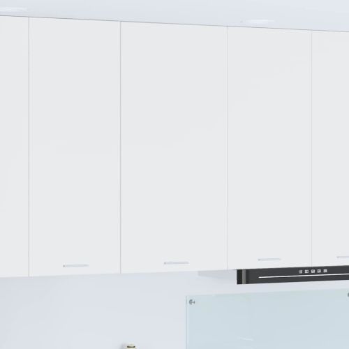 Висящ шкаф Бяло 50 x 31 x 100 см Инженерна дървесина