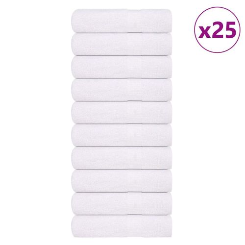 Кърпи за душ FROGN 25 бр. Бели 70x140 см 360 г/м²
