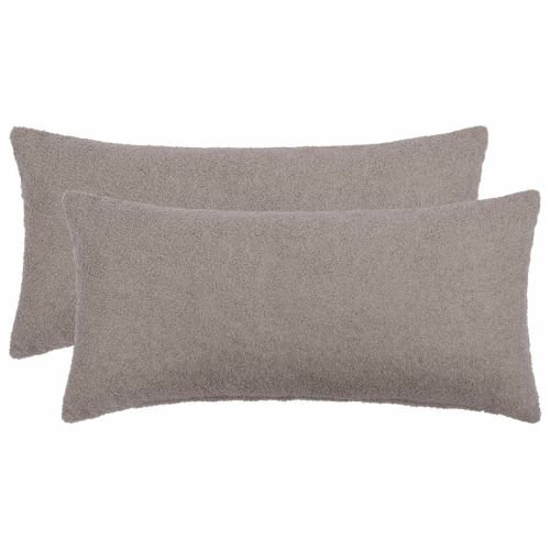 Калъфка за възглавница 2 pcs HEERLEN Светлосиво 40 x 70 cm
