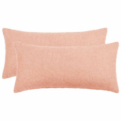 Калъфка за възглавница 2 pcs HEERLEN Розово 40 x 80 cm Букле
