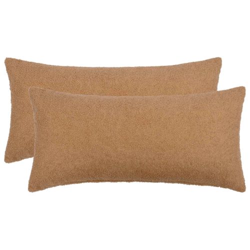 Калъфка за възглавница 2 pcs HEERLEN Бежово 40 x 80 cm Букле