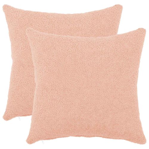 Калъфка за възглавница 2 pcs HEERLEN Розово 50 x 50 cm Букле