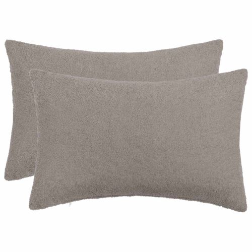 Калъфка за възглавница 2 pcs HEERLEN Светлосиво 50 x 75 cm