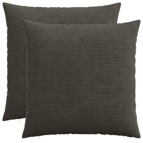 Калъфка за възглавница 2 pcs HEERLEN Антрацит 65 х 65 см