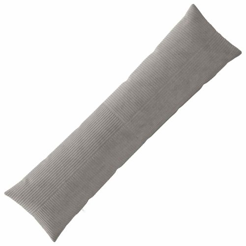 Калъфка за възглавница ALMELO Светлосиво 40 x 145 см кордурой