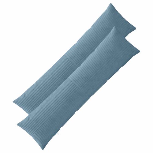 Калъфка за възглавница 2 pcs ALMELO Синьо 40 x 145 см кордурой