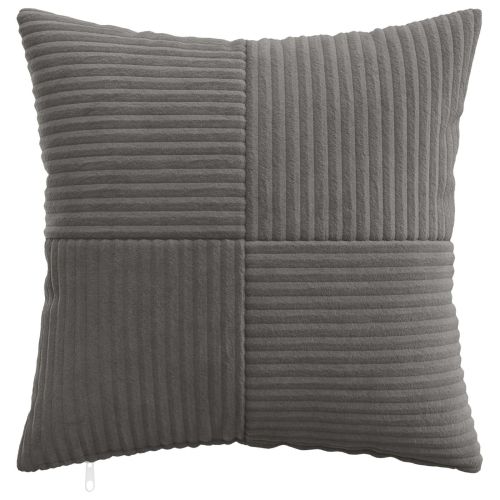 Калъфка за възглавница 12 pcs ALMELO Тъмносиво 50 x 50 cm