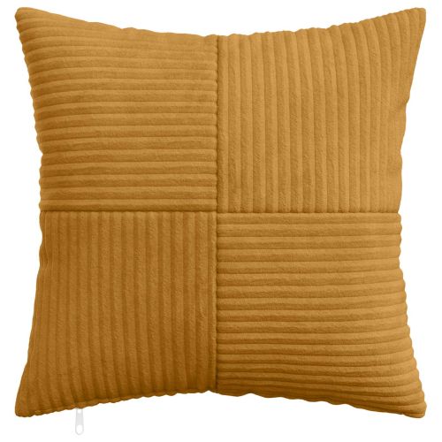 Калъфка за възглавница 2 pcs ALMELO Жълто 50 x 50 cm кордурой