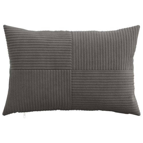 Калъфка за възглавница 6 pcs ALMELO Тъмносиво 50 x 75 cm