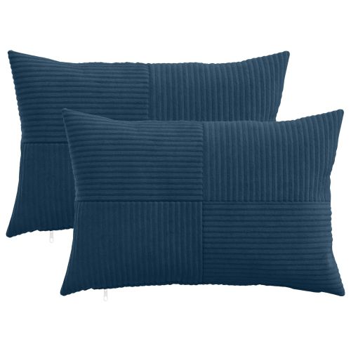 Калъфка за възглавница 2 pcs ALMELO Морски син 50 x 75 cm