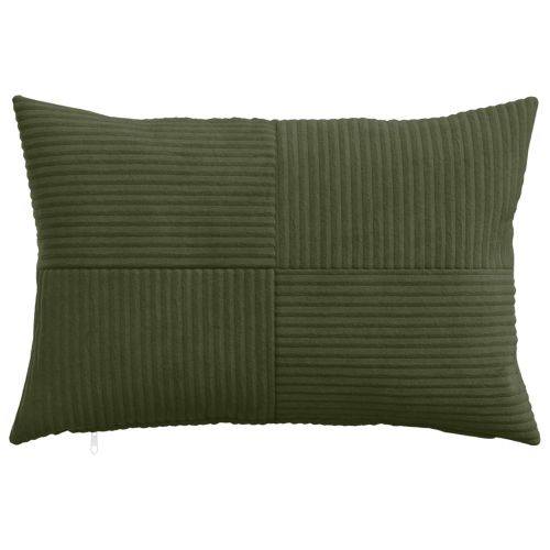 Калъфка за възглавница 2 pcs ALMELO Зелено 50 x 80 cm кордурой