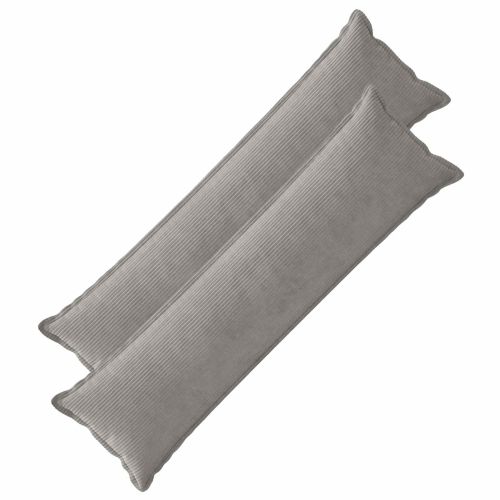 Калъфка за възглавница 2 бр. HOUTEN Светлосиво 40 x 145 см