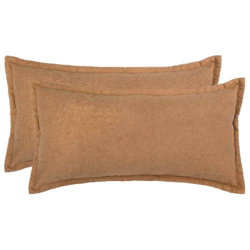 Калъфка за възглавница 2 pcs HOUTEN Бежово 40 x 80 cm Букле